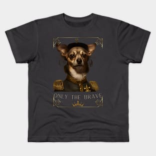 THE BRAVE DOG Kids T-Shirt